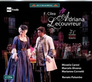 Cilea, Adriana Lecouvreur, Palumbo 2011 (Carosi, Álvarez, Cornetti) — pochette