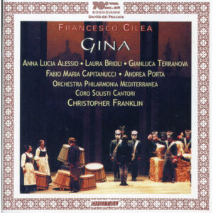 Cilea, Gina, Franklin 2001 (Alessio, Brioli, Terranova) — pochette