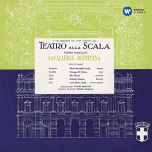 Mascagni : Cavalleria rusticana, Serafin 1953