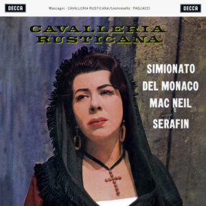 Mascagni : Cavalleria rusticana, Serafin 1960