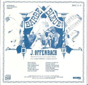Offenbach, Barbe-bleue — Doussard