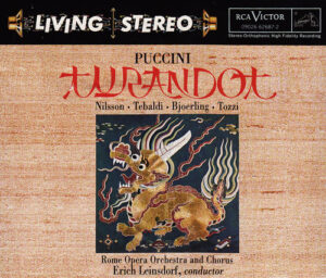 Pochette — Turandot, Leinsdorf 1959