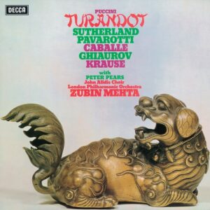 Pochette — Turandot, Mehta 1972