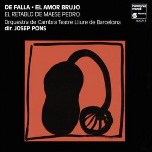 Falla : El retablo de maese Pedro (Pons, 1990)
